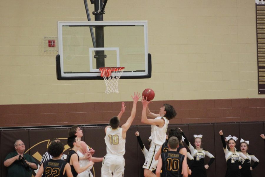Sophomore Evan Worley scored 10 points in the win over Festus on Friday. 