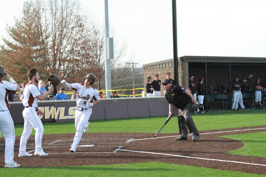 Derek Williams led the Owls with 10 home runs last spring. 