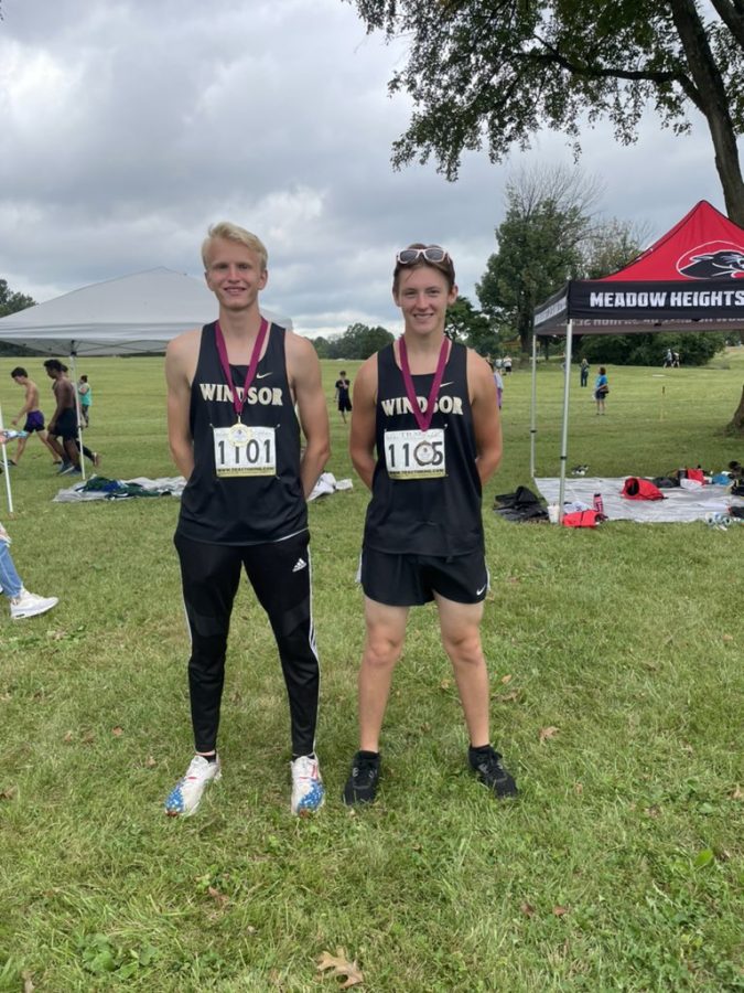 Bradley Ahrens and Nick Daughtery both medaled at the Bismarck Imitational. 