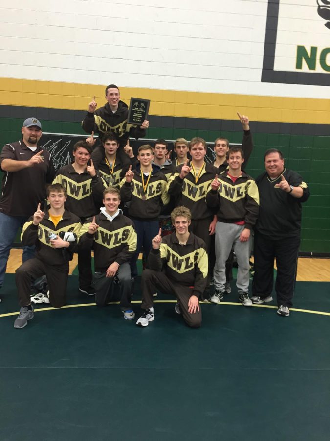 The wrestling team is currently 3-0 in dual meets this season. 