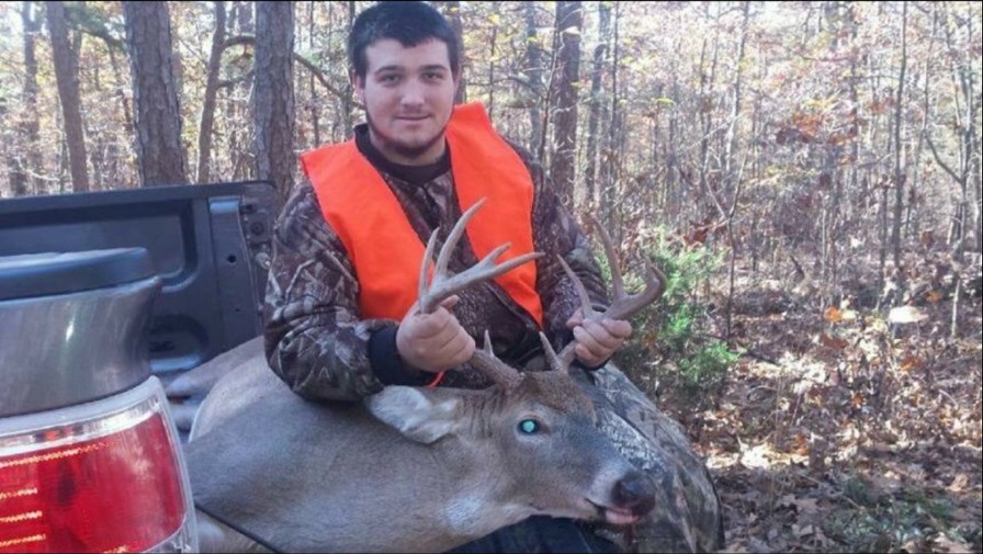 Senior Brendan Ahrens recently brought home a 12 point buck. 