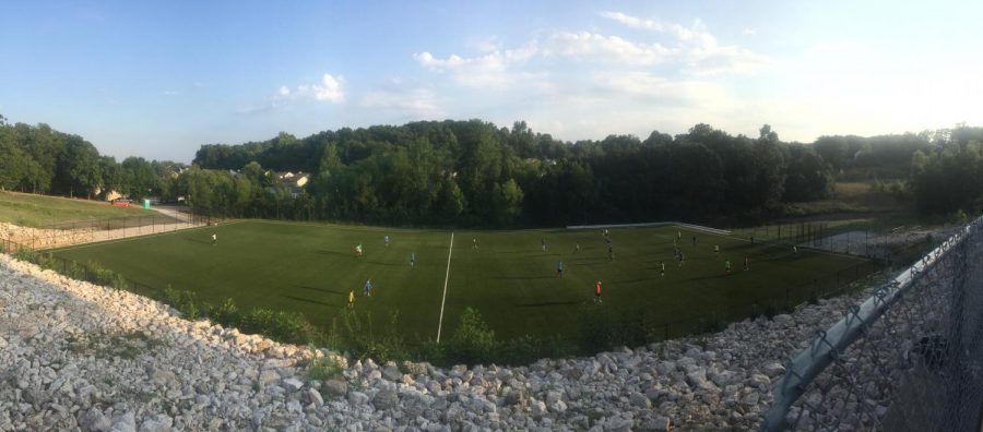 The Owls have a new practice field at the Freer campus. 