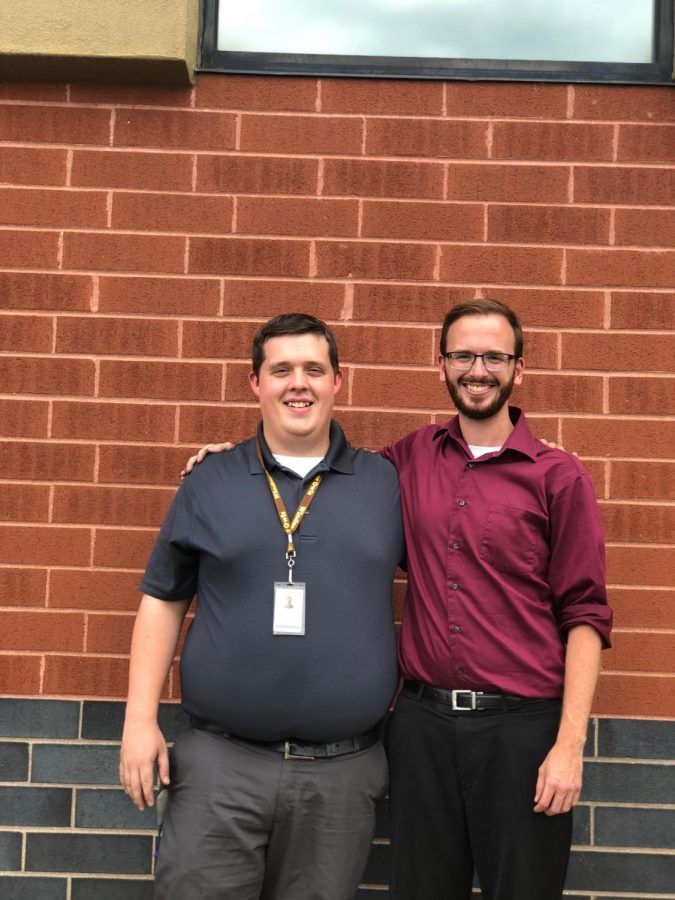 Jacob Bubb (left) and Ryan Staines (right) have taken over the band program. 