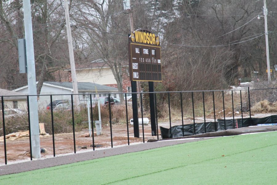 Baseball Field Nears Completion