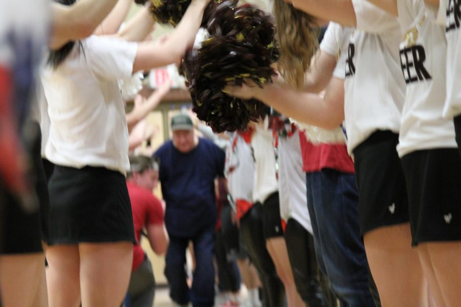 Gary Kramper was greeted warmly by the Windsor crowd. 