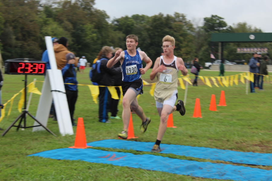 Cory Jeffers is one of the eight seniors on the cross country team. 