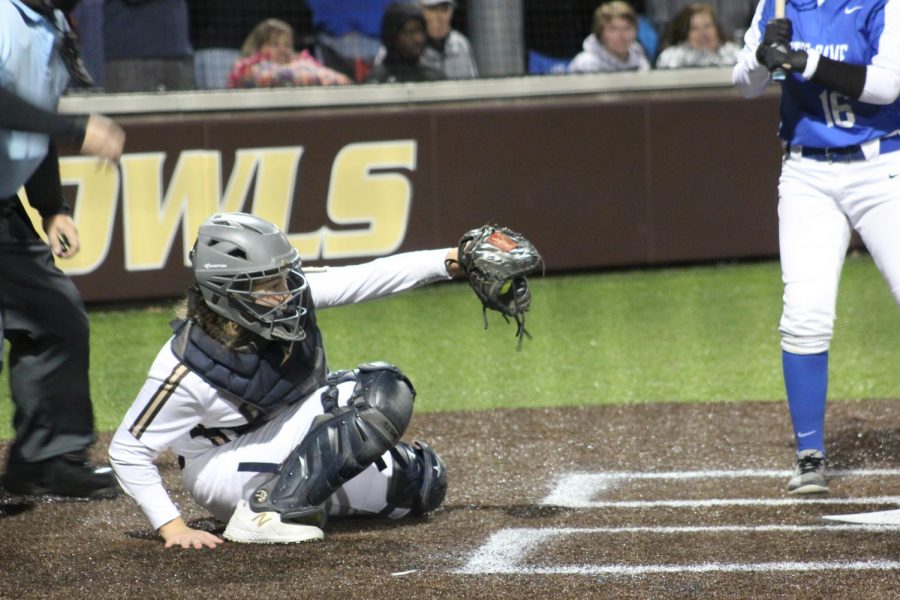 Piper Montgomery was the Owls leading hitter throughout the season. 