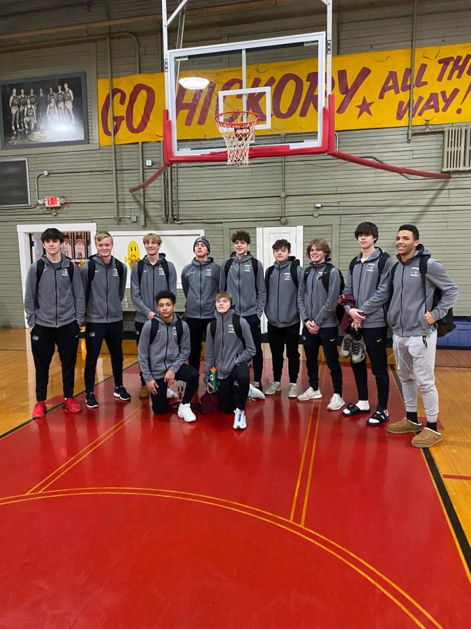 Team Bonding: Boys Basketball Plays In Hoosier Gym