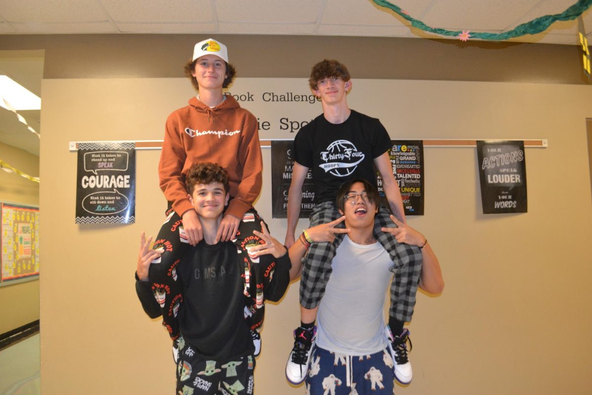Homecoming Spirit: Day 1 (Pajama Day)