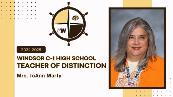 Marty Named 24-25 Teacher of Distinction