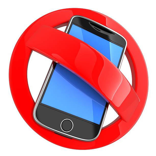 No phone on white background (done in 3d)
